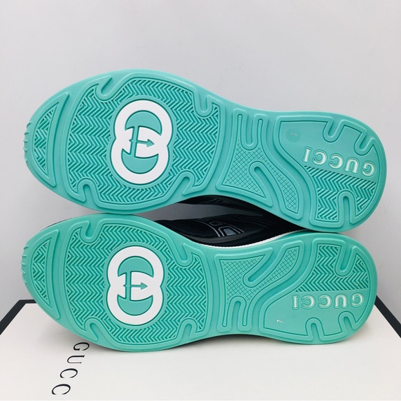 Gucci Ultrapace R Sneakers- Yellow/ Grey- 623109 - Picture 10 of 14